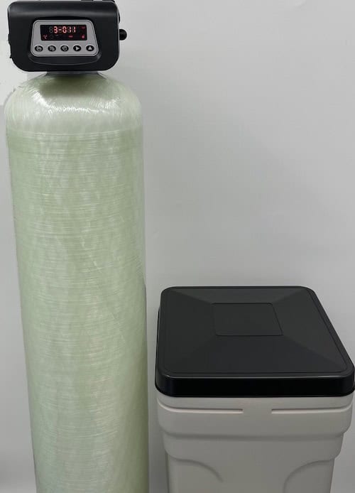 Water softener unit in home